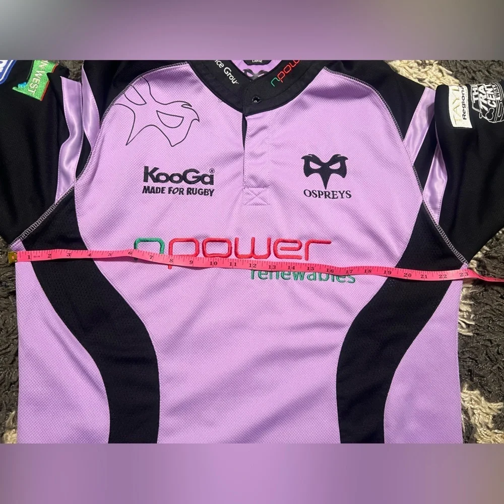 2007-2008 Neath & Swansea Ospreys Away Rugby Union Jersey